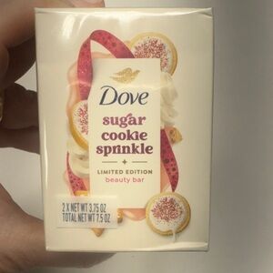 Dove Sugar Cookie Sprinkle Beauty Bar. 2 Bars